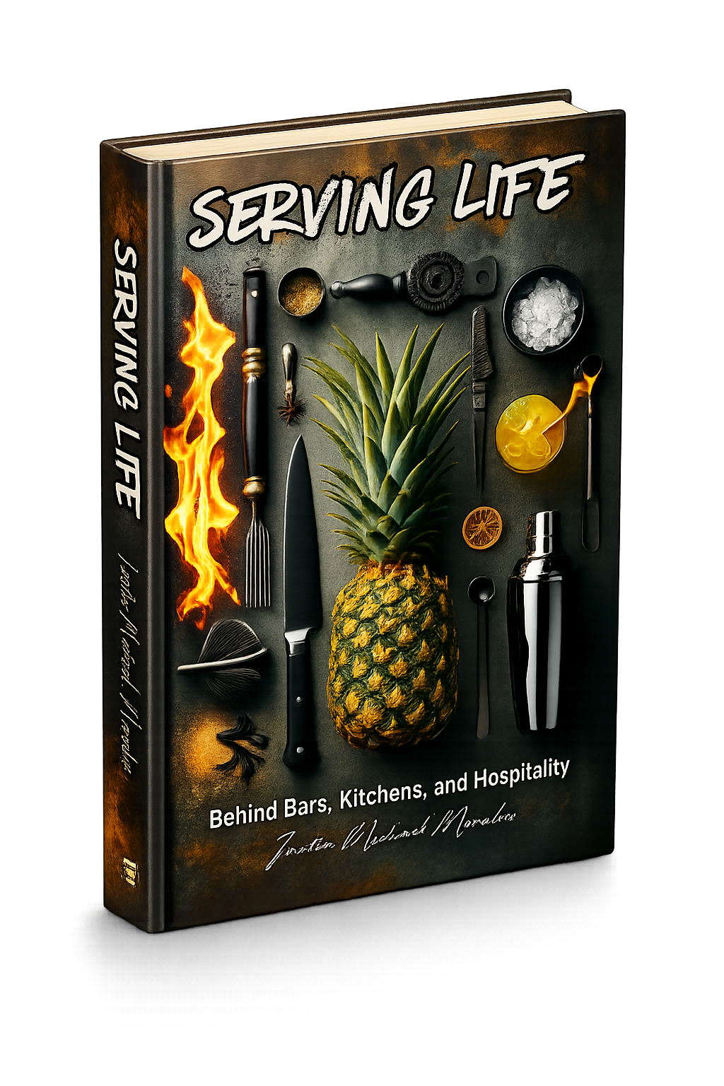 Cover of Serving Life: Behind Bars, Kitchens, and Hospitality by Justin Morales
